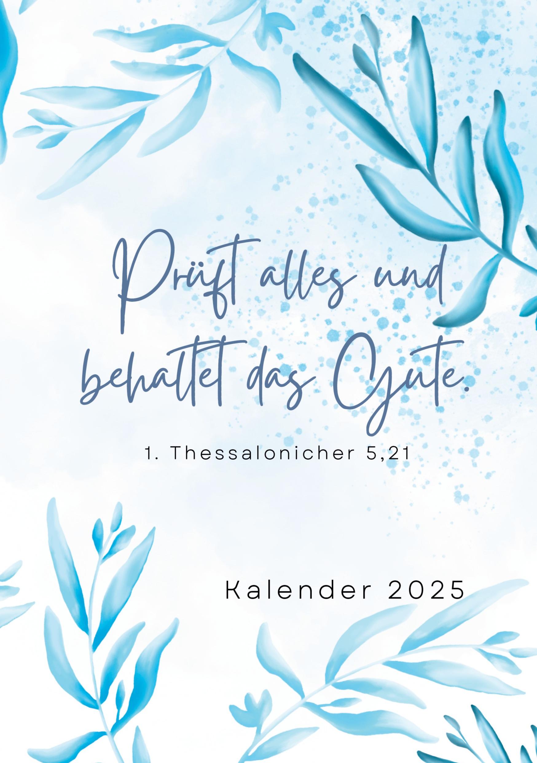 Christlicher Kalender 2025