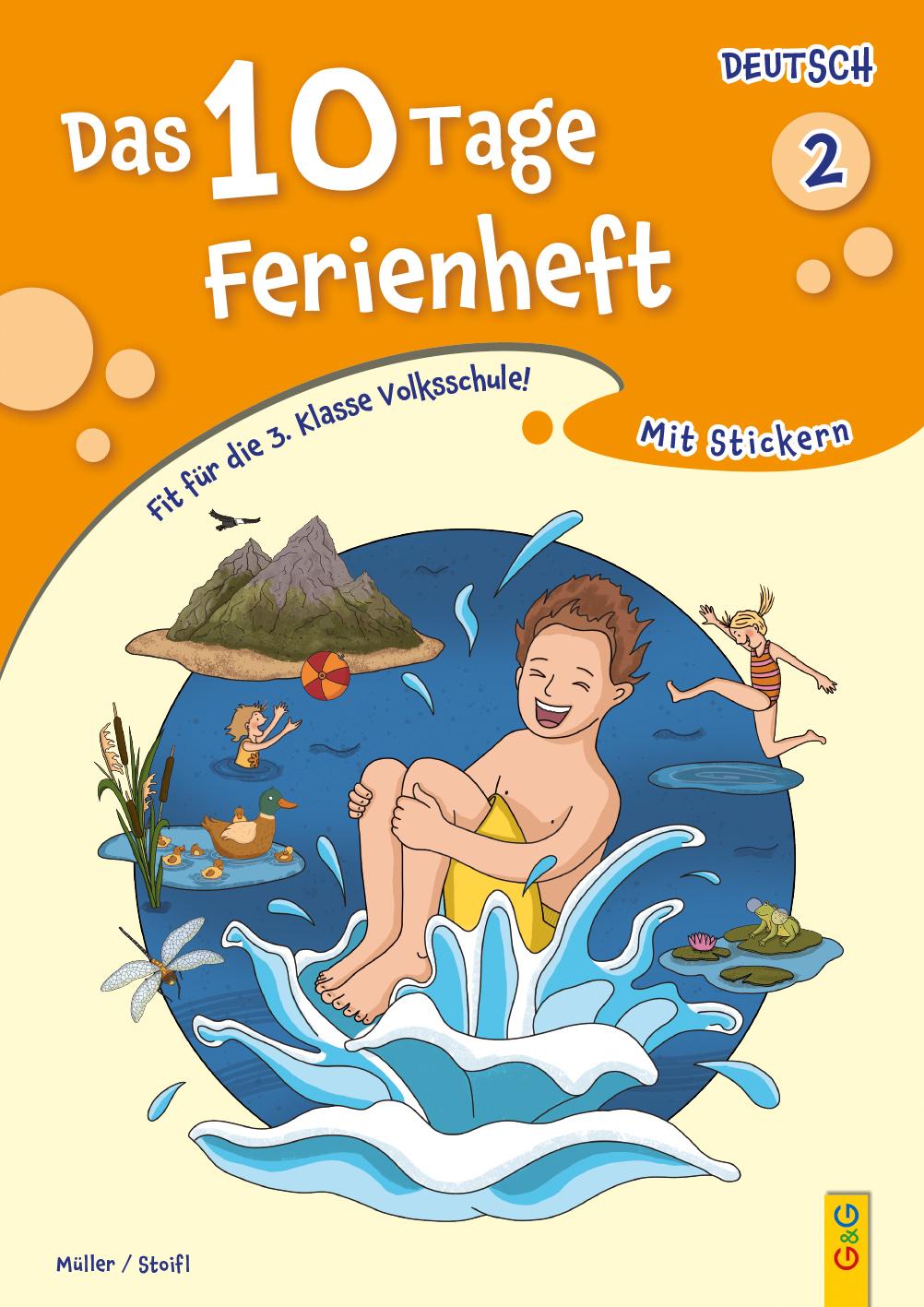 Das 10 Tage Ferienheft Deutsch 2