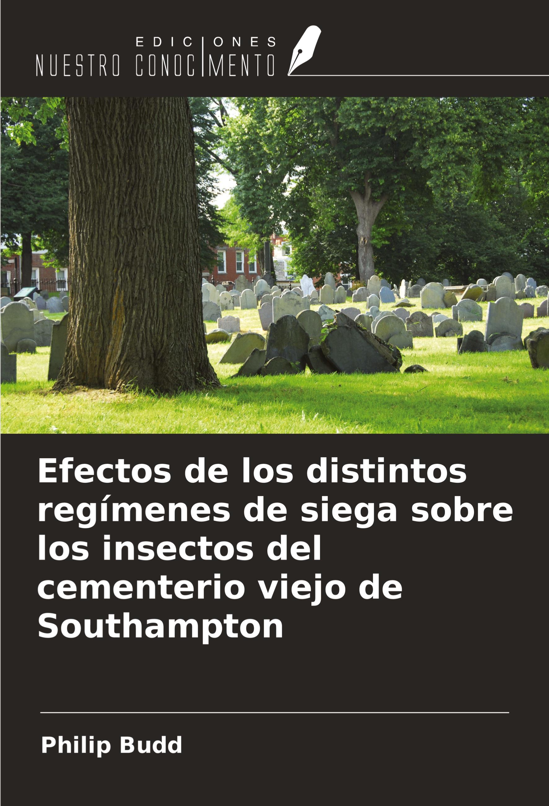 Efectos de los distintos regímenes de siega sobre los insectos del cementerio viejo de Southampton