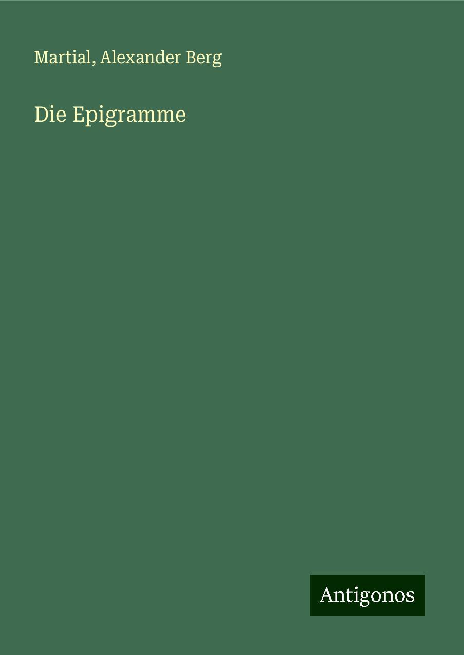 Die Epigramme