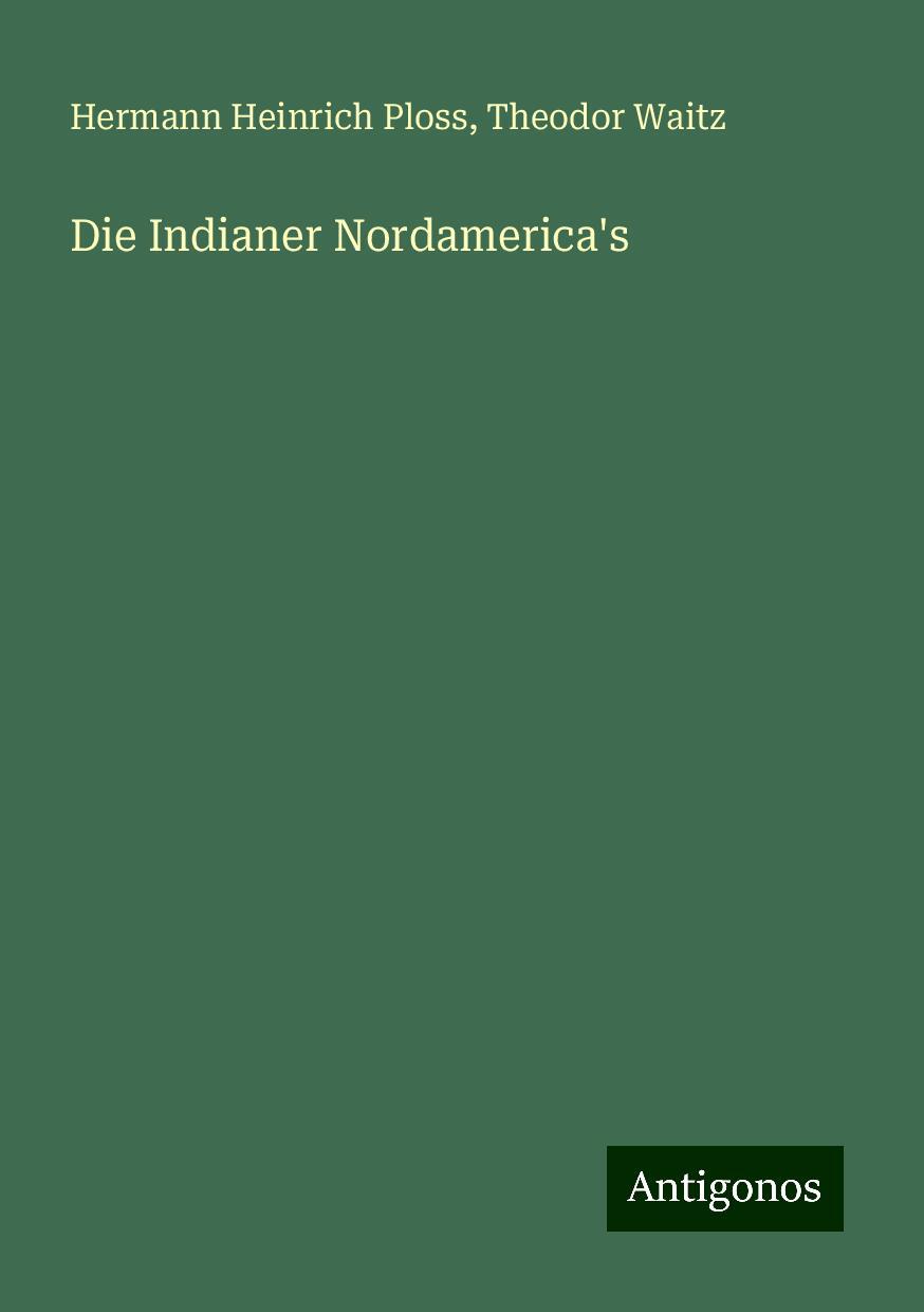 Die Indianer Nordamerica's