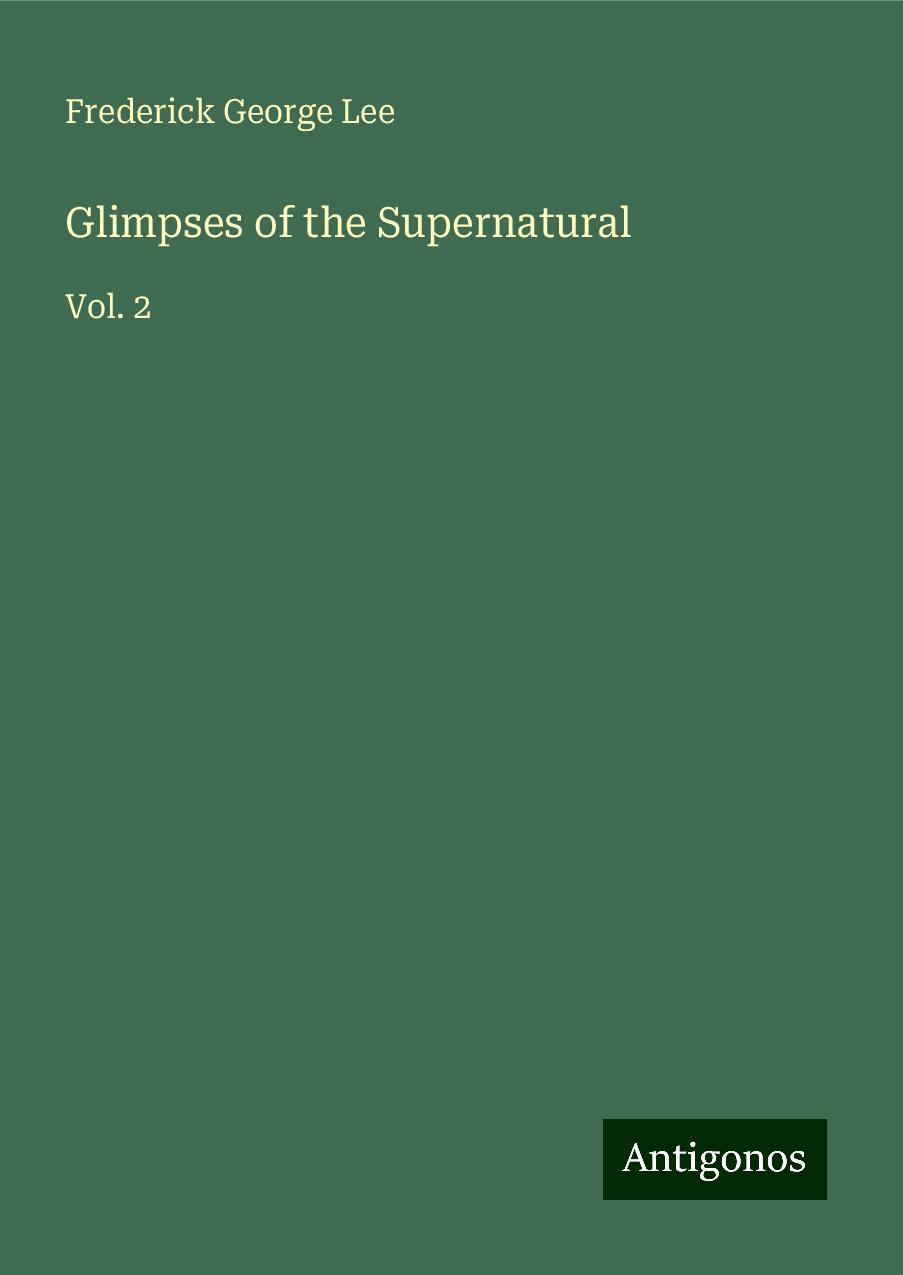 Glimpses of the Supernatural