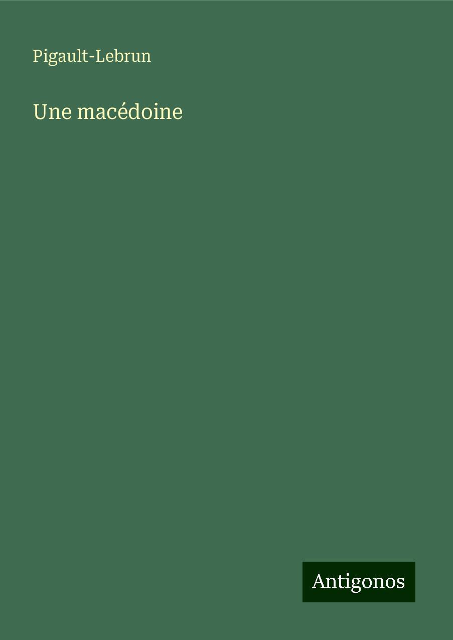 Une macédoine