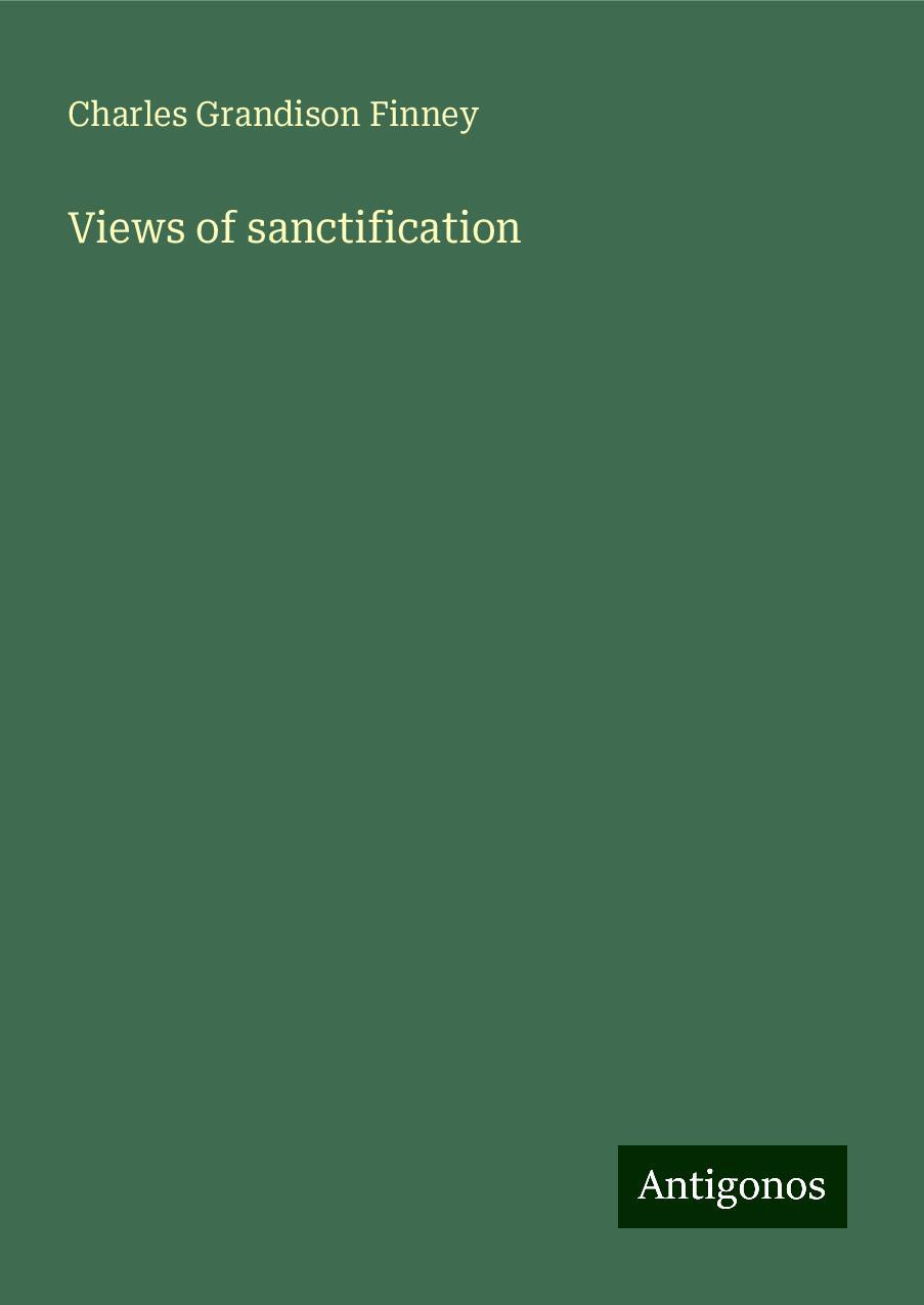 Views of sanctification