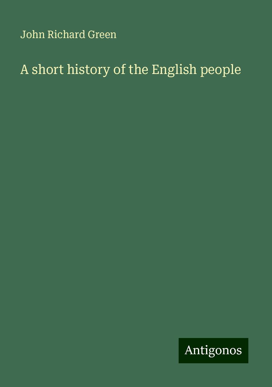 A short history of the English people