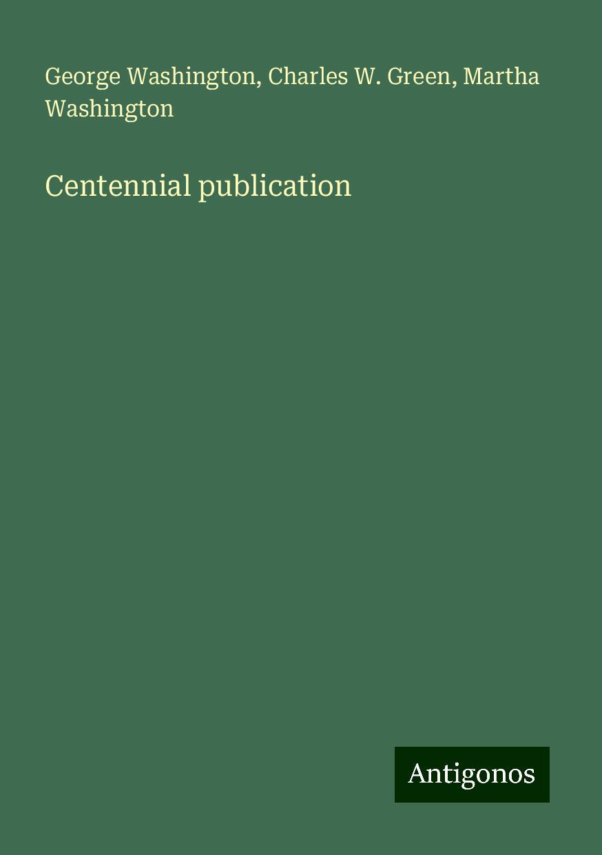 Centennial publication