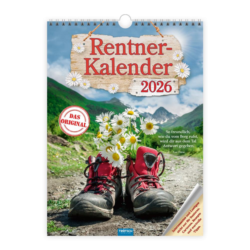 Trötsch Classickalender Rentnerkalender 2026