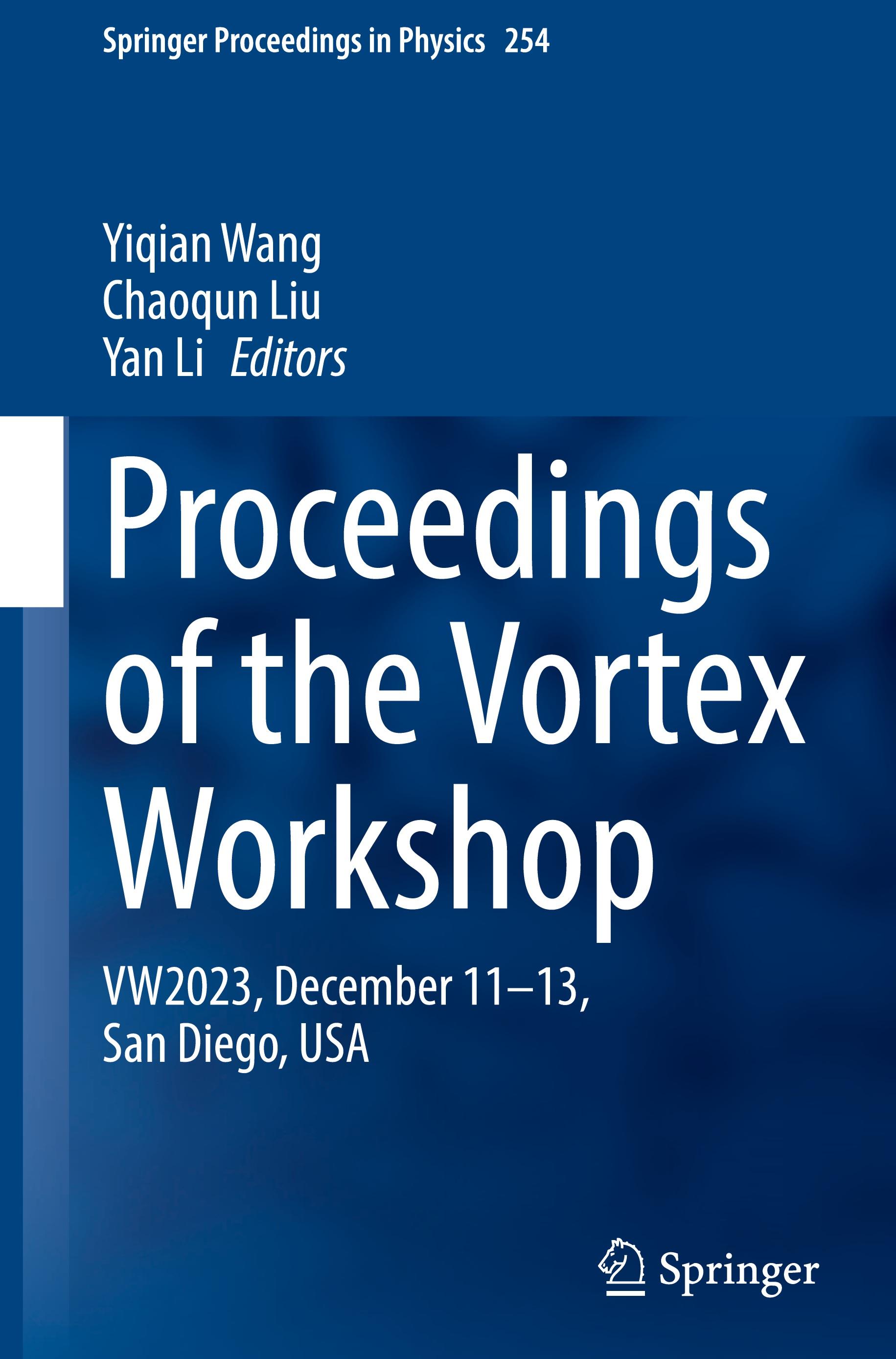 Proceedings of the Vortex Workshop