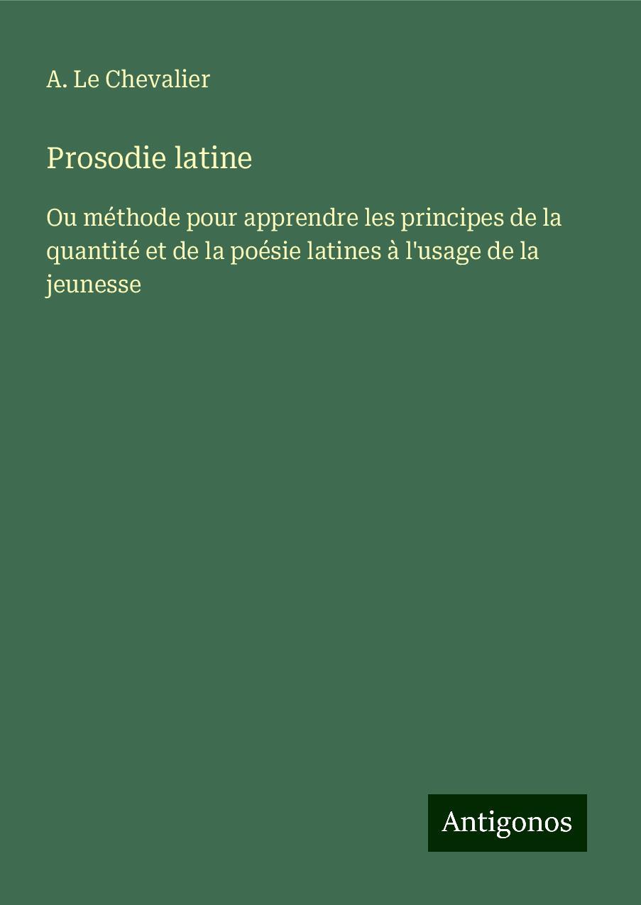 Prosodie latine