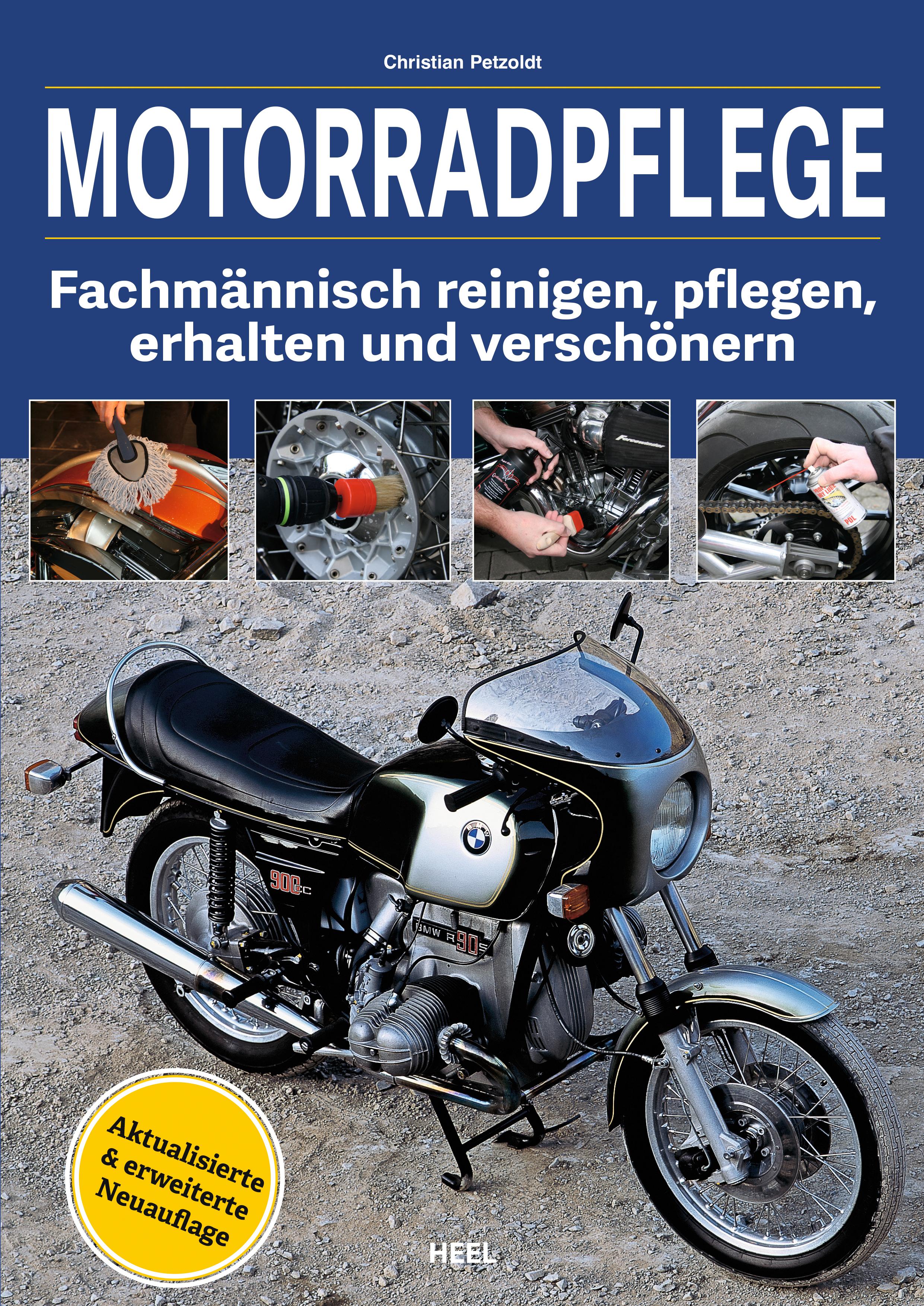 Der neue Praxisratgeber Motorradpflege