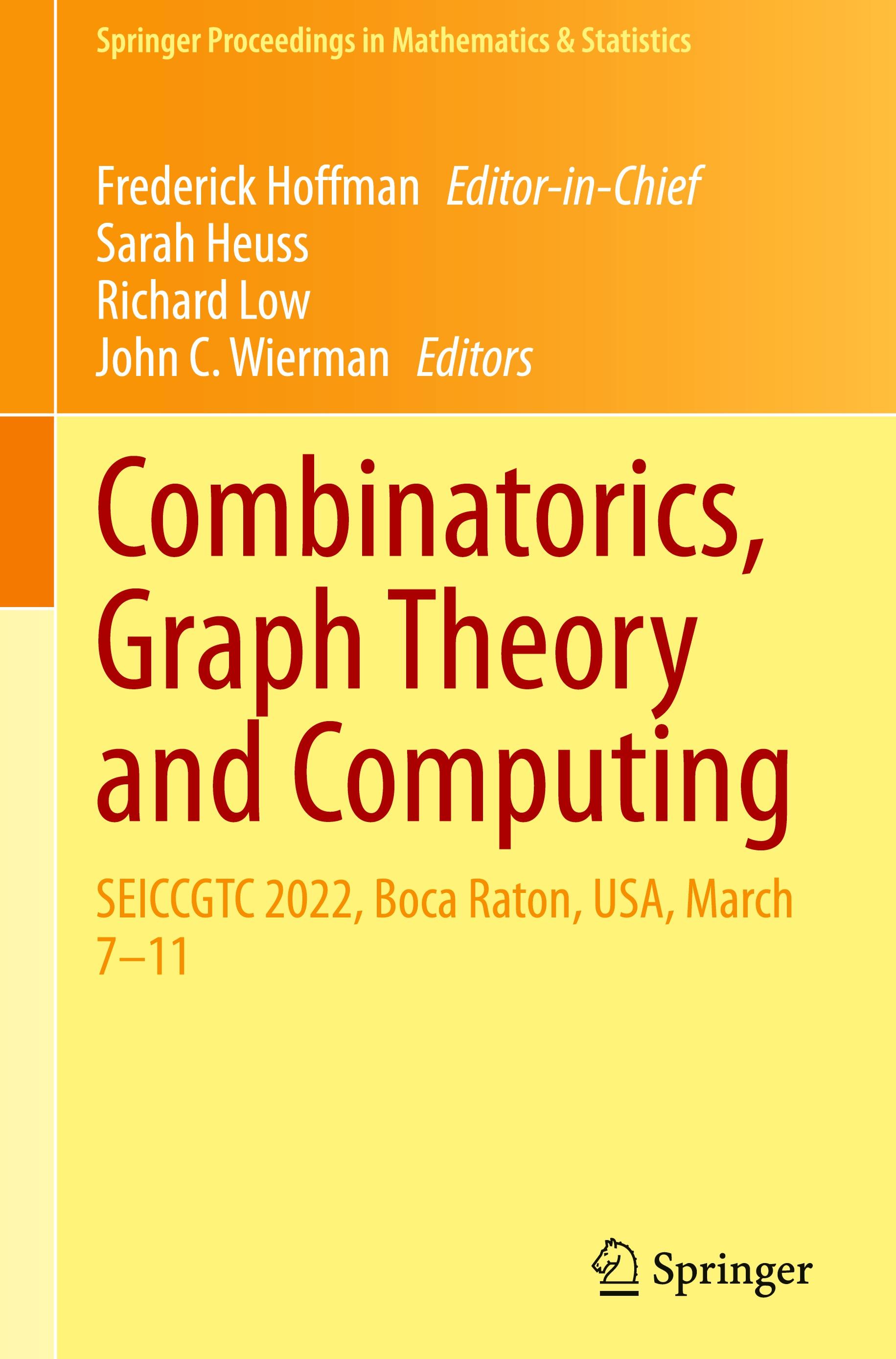 Combinatorics, Graph Theory and Computing