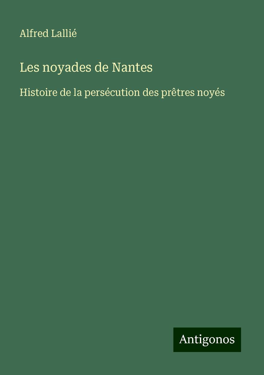 Les noyades de Nantes