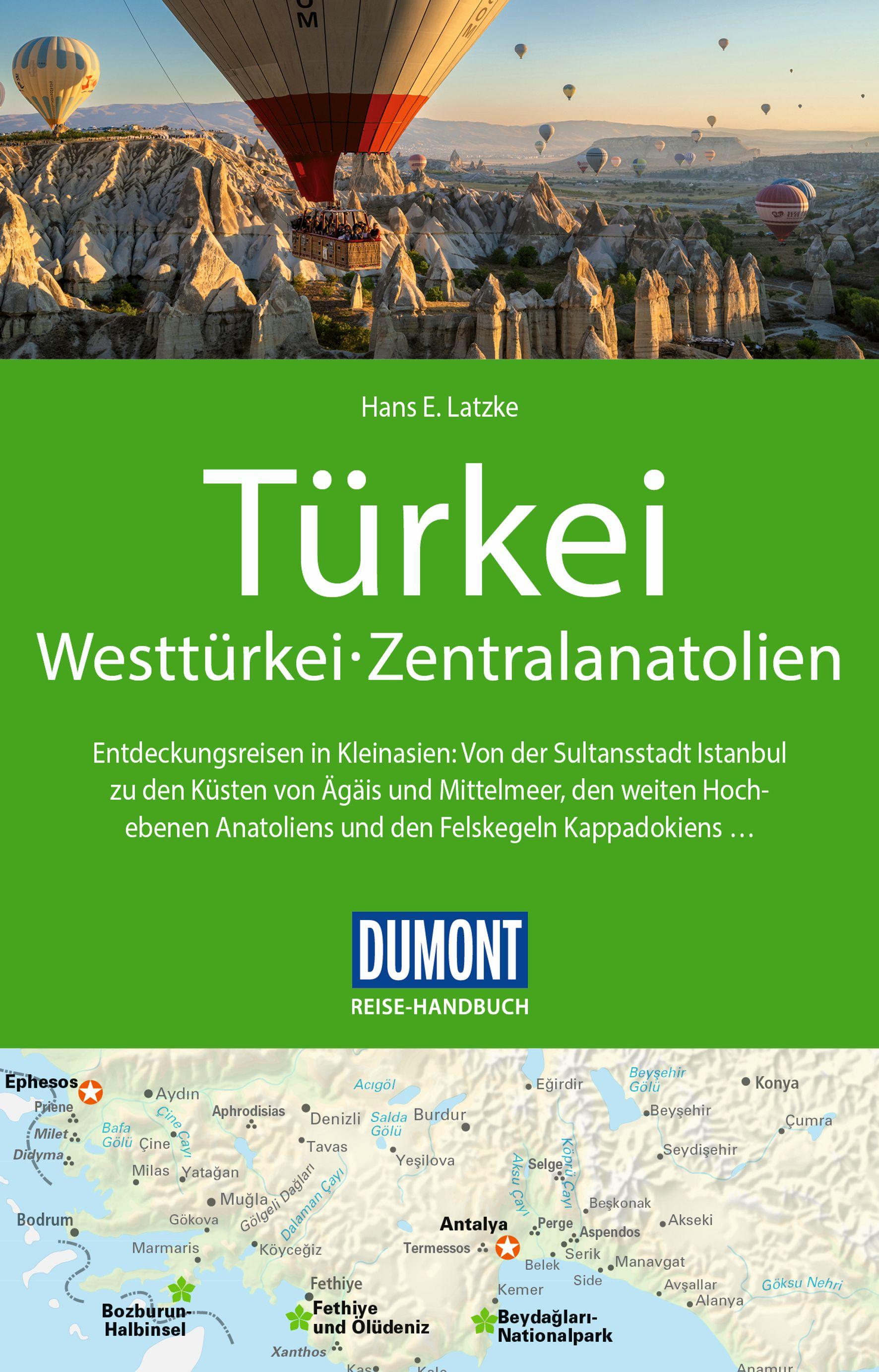 DUMONT Reise-Handbuch Reiseführer Türkei, Westtürkei, Zentralanatolien