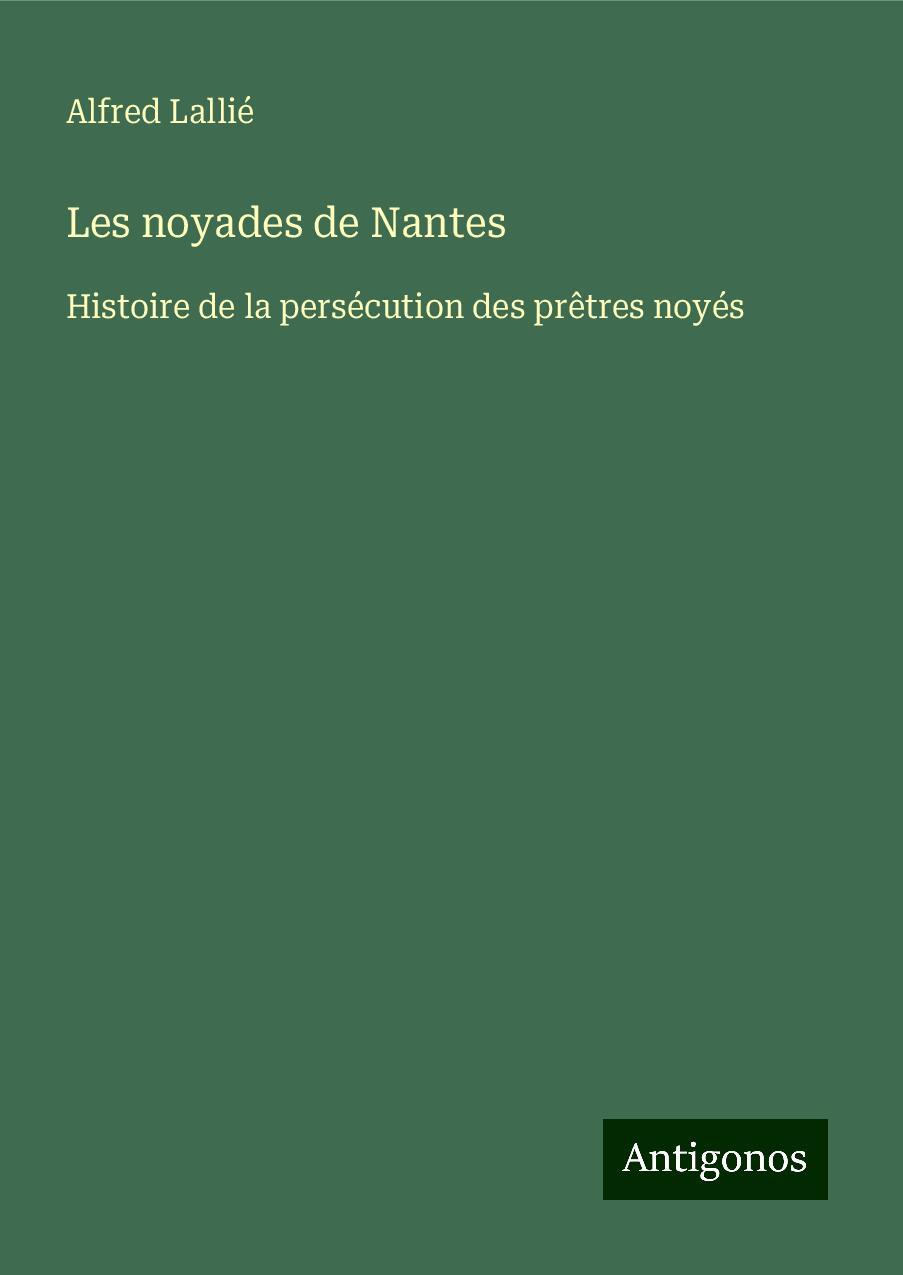 Les noyades de Nantes