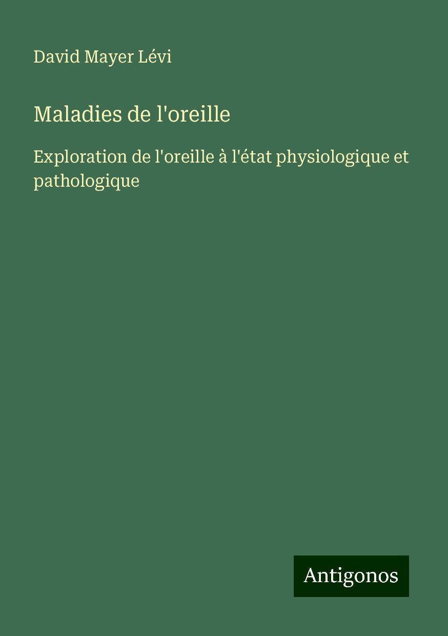 Maladies de l'oreille