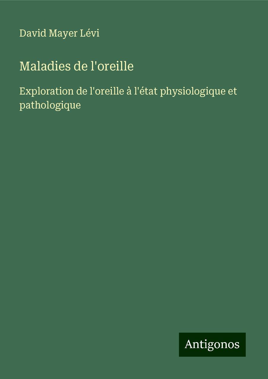 Maladies de l'oreille