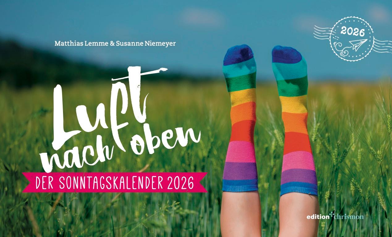 Luft nach oben 2026. Der Sonntagskalender