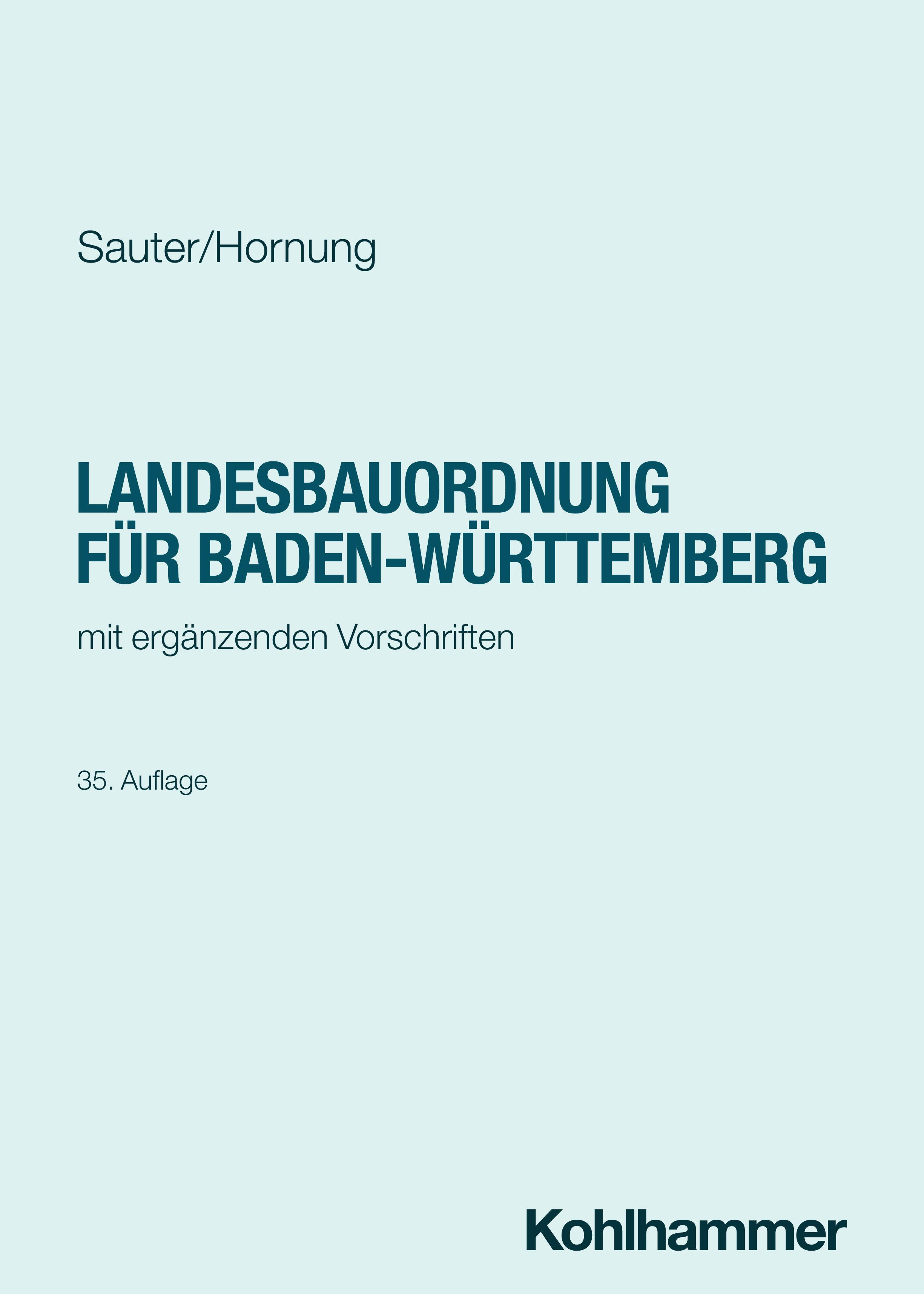 Landesbauordnung für Baden-Württemberg