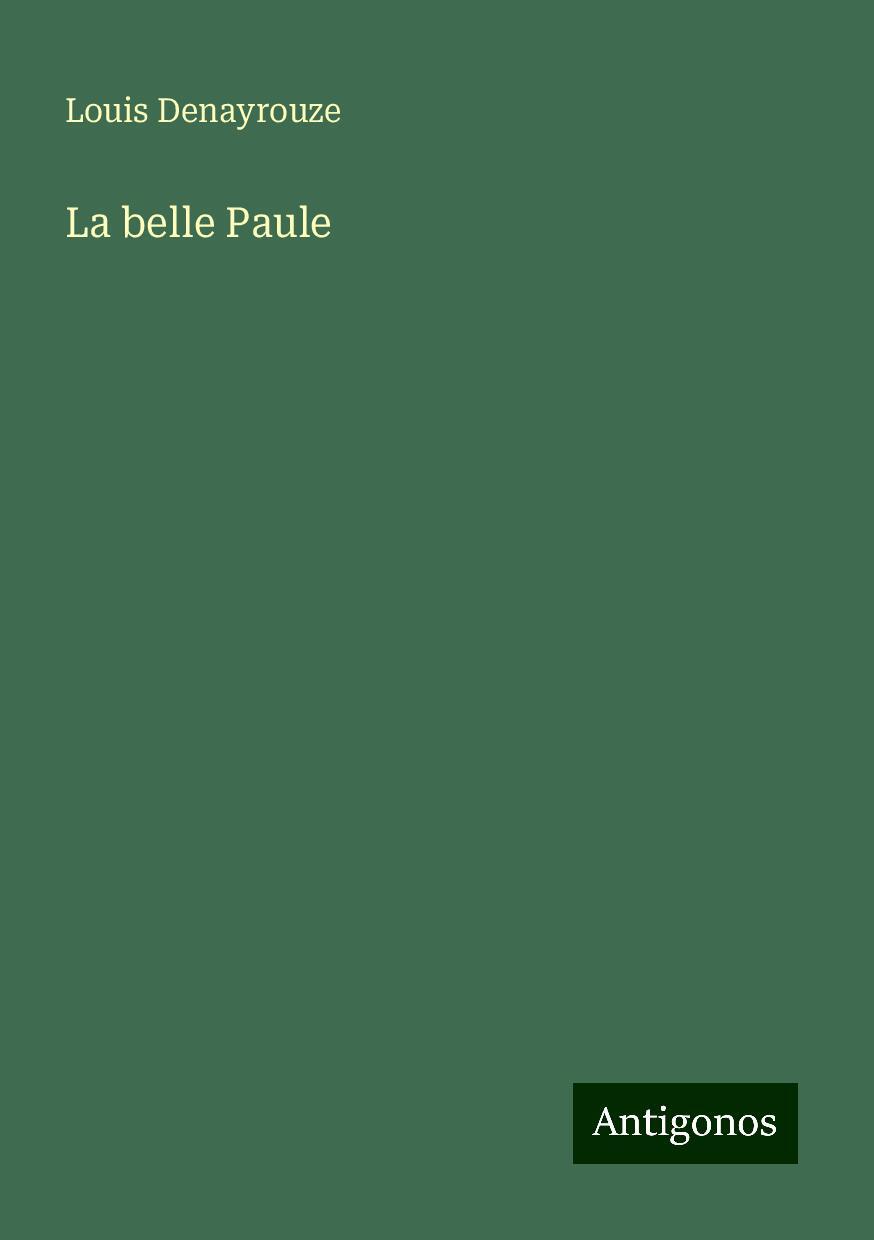 La belle Paule