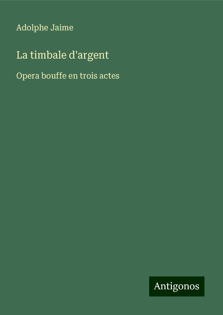 La timbale d'argent