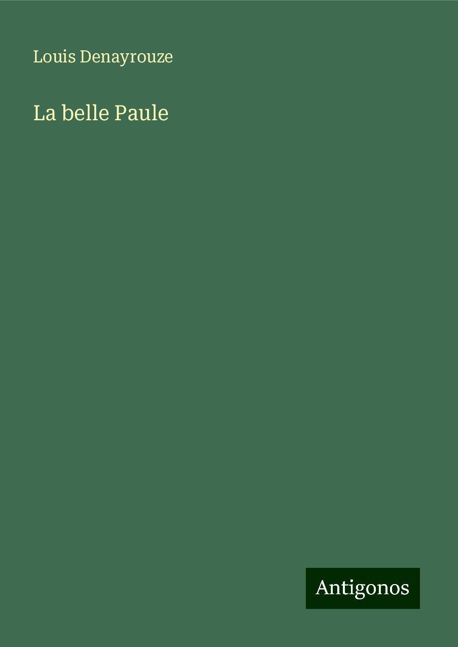 La belle Paule