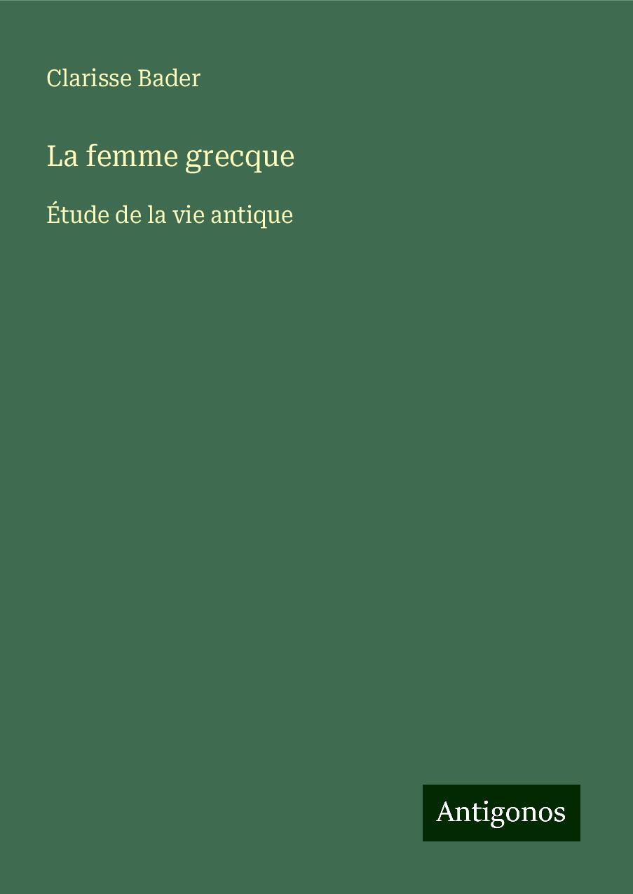 La femme grecque