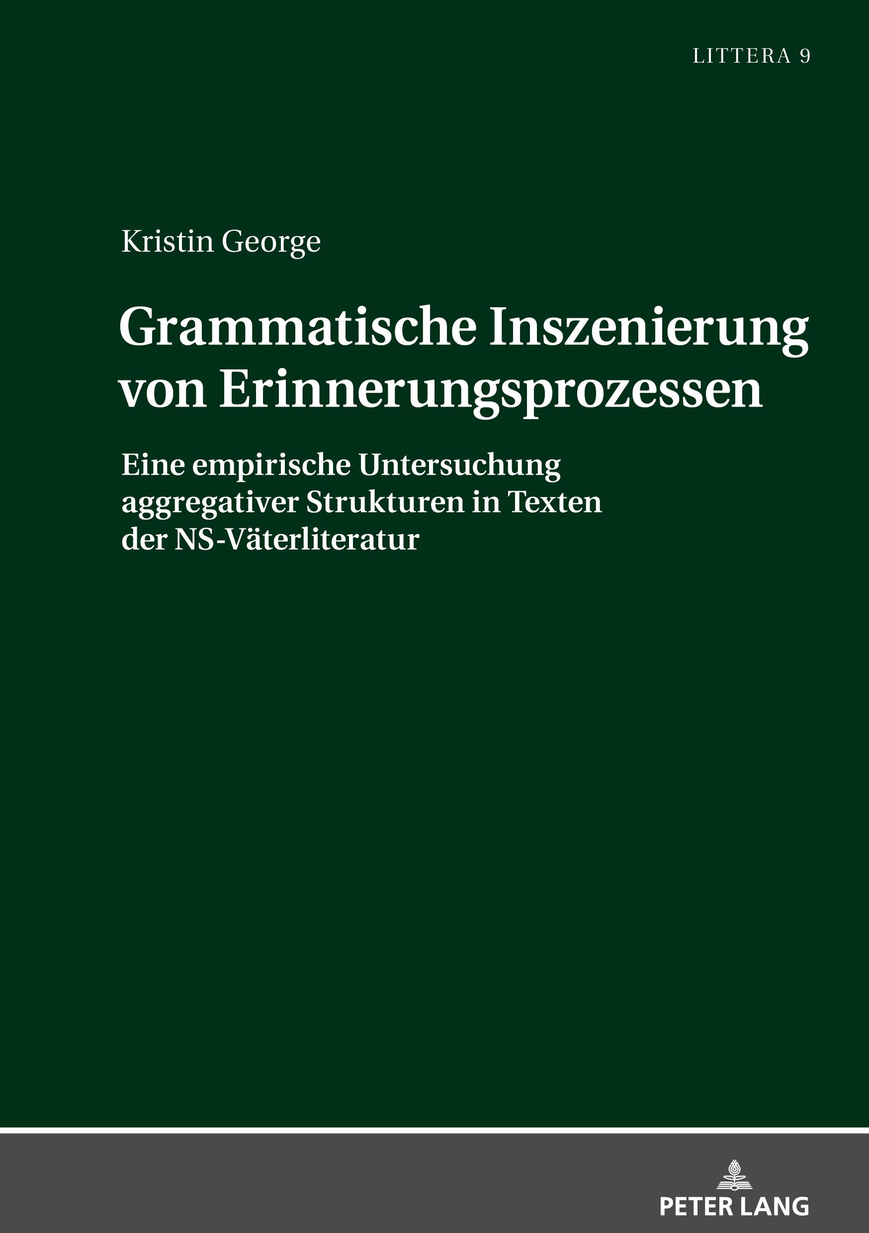 Grammatische Inszenierung von Erinnerungsprozessen