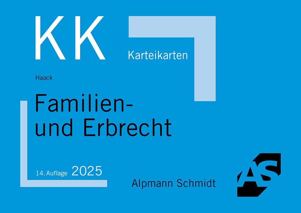 Karteikarten Familien- und Erbrecht