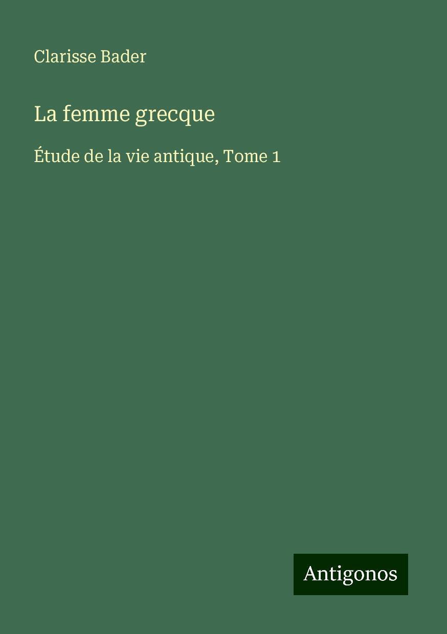 La femme grecque