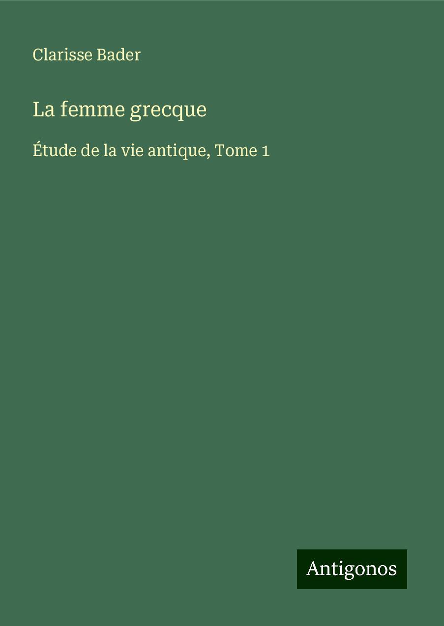 La femme grecque