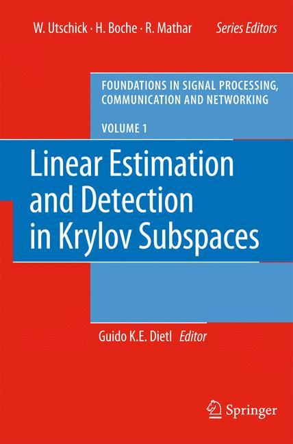 Linear Estimation and Detection in Krylov Subspaces