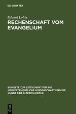 Rechenschaft vom Evangelium