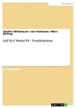 SAP R/3 Modul PS - Projektsystem