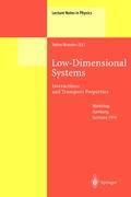 Low-Dimensional Systems