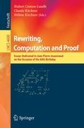 Rewriting, Computation and Proof