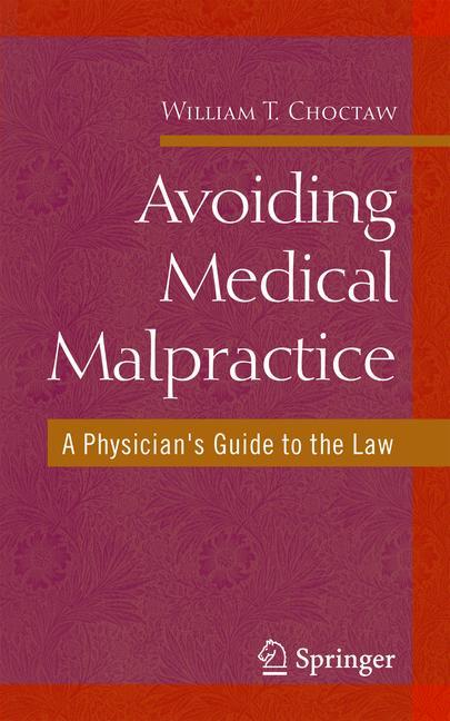 Avoiding Medical Malpractice