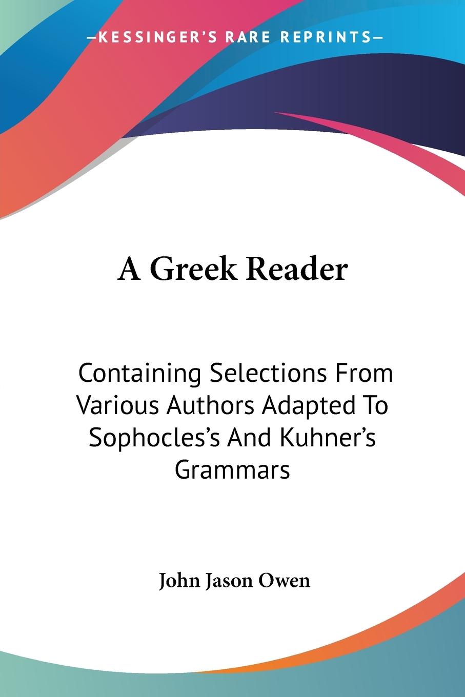 A Greek Reader