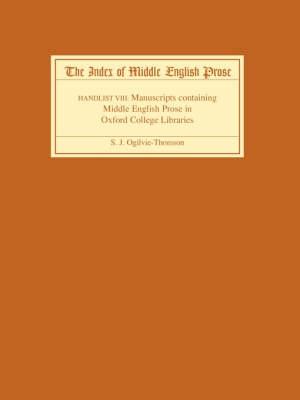 The Index of Middle English Prose