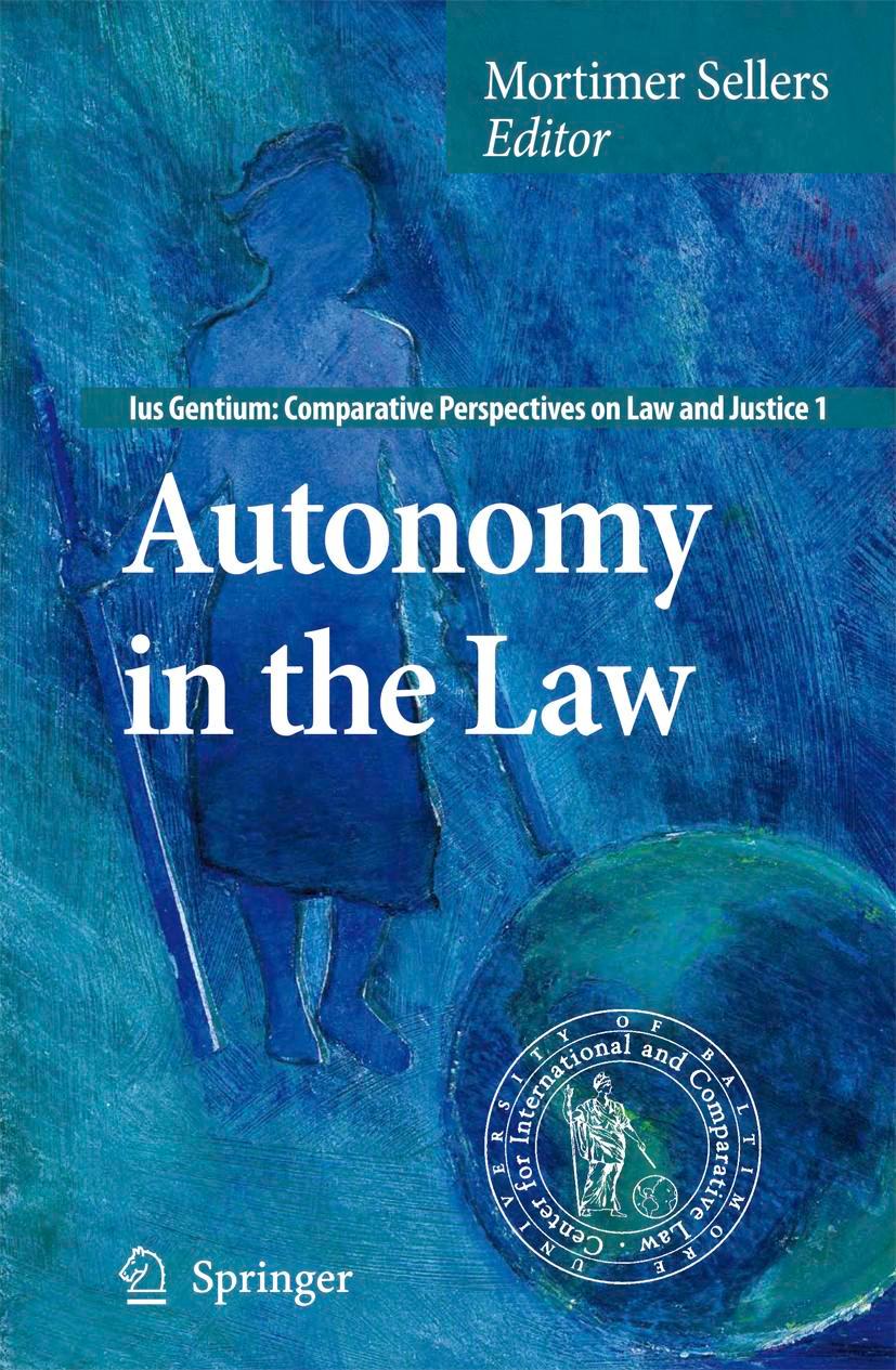 Autonomy in the Law