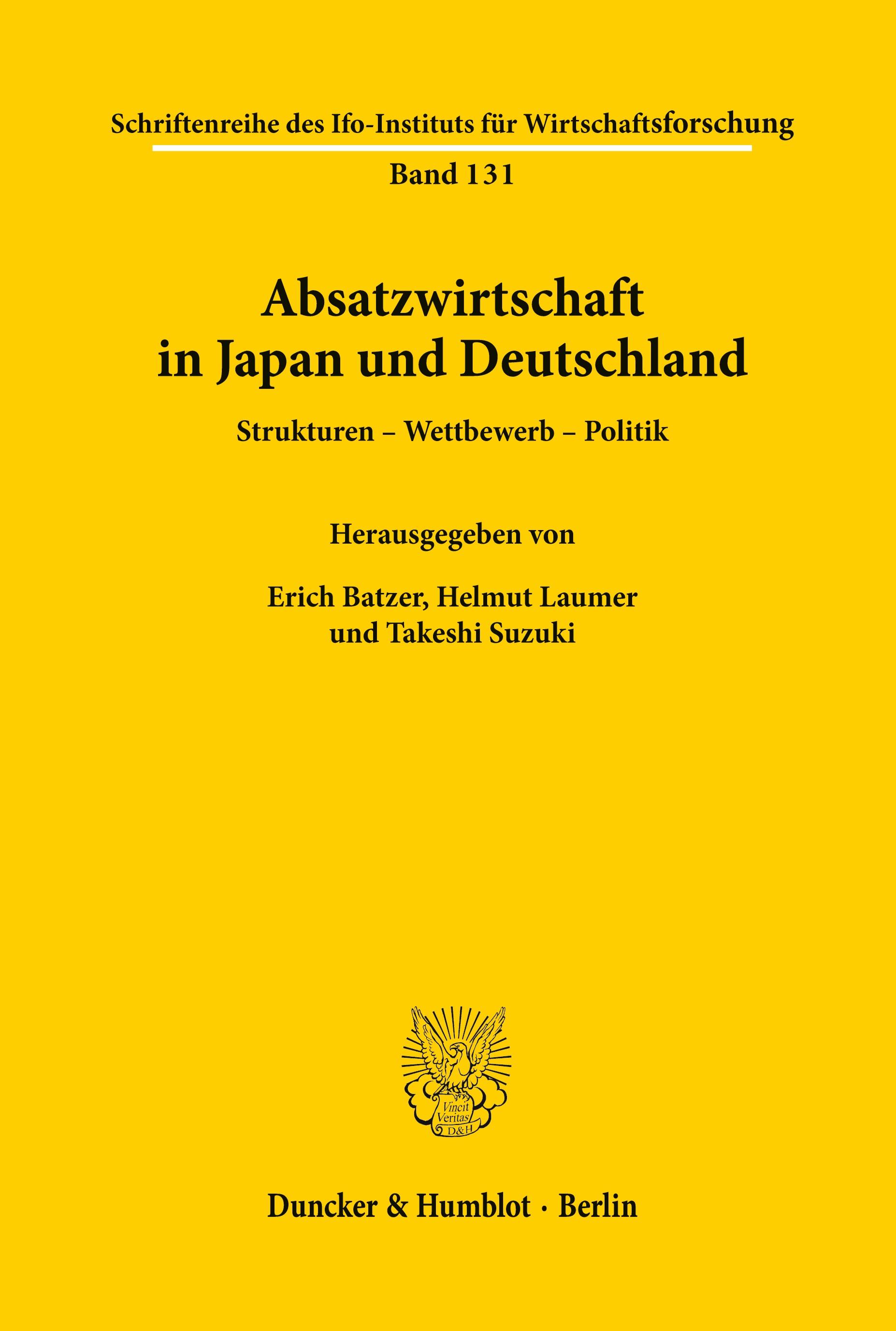 Absatzwirtschaft in Japan und Deutschland.