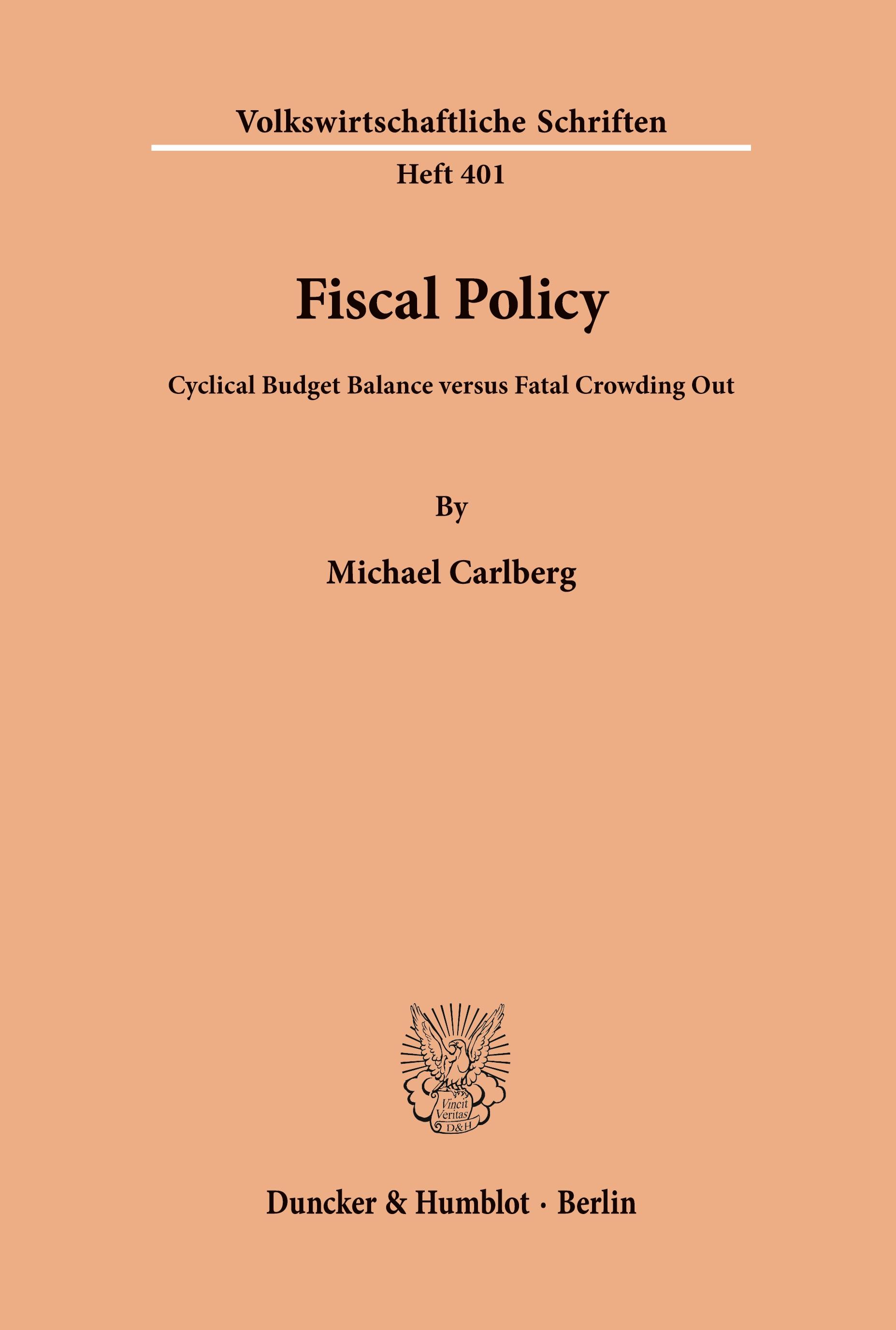 Fiscal Policy.