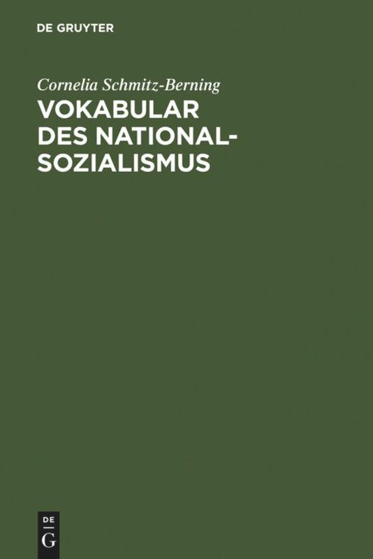 Vokabular des Nationalsozialismus