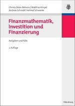 Finanzmathematik, Investition und Finanzierung