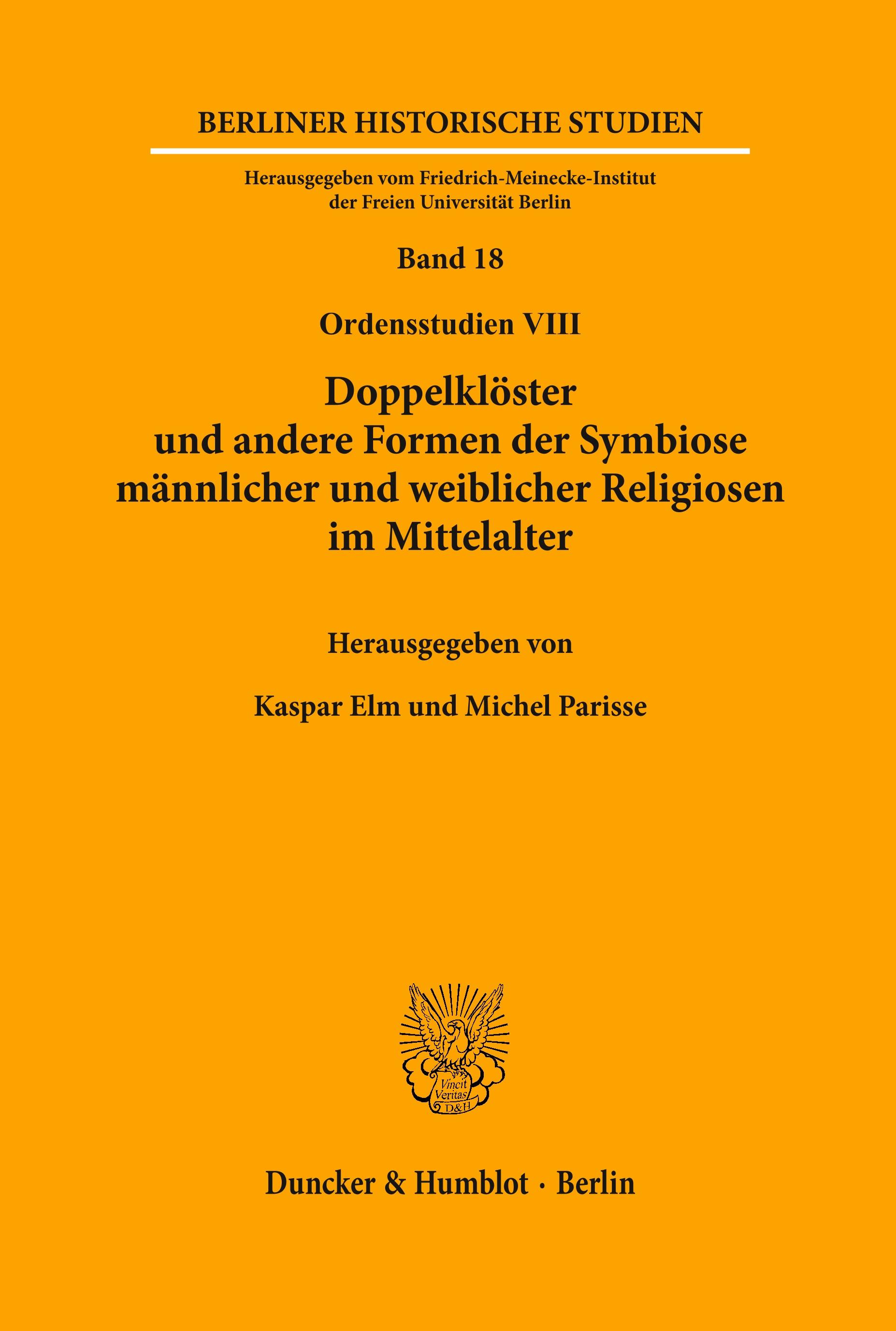 Doppelklöster und andere Formen der Symbiose männlicher und weiblicher Religiosen im Mittelalter.