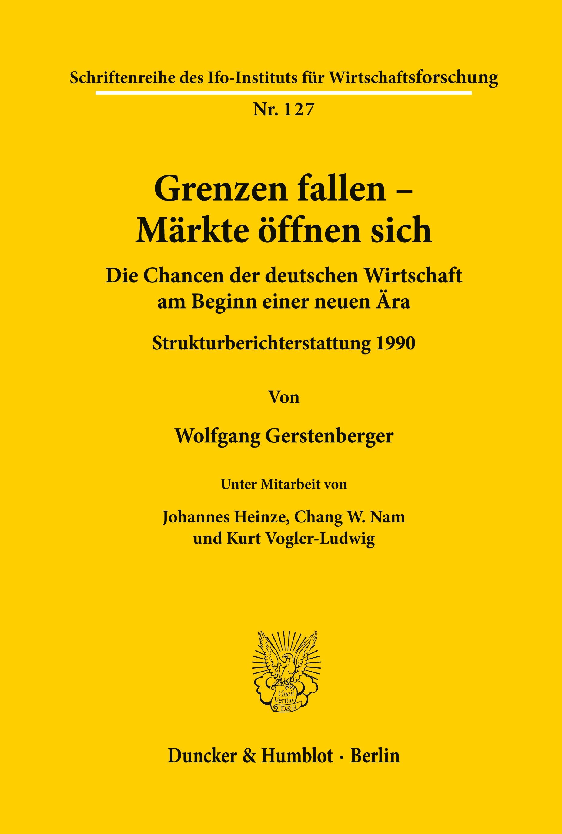 Grenzen fallen - Märkte öffnen sich.