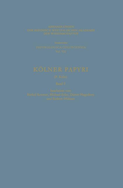 Kölner Papyri