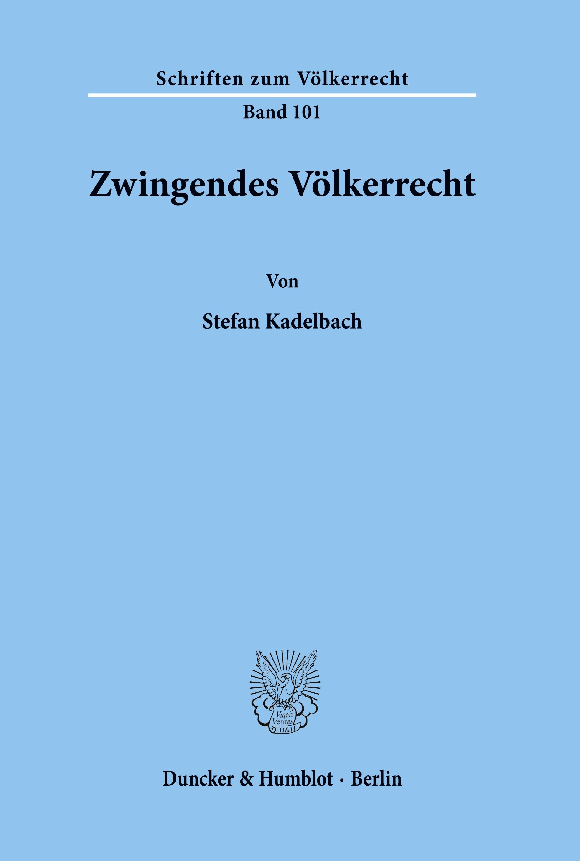 Zwingendes Völkerrecht.