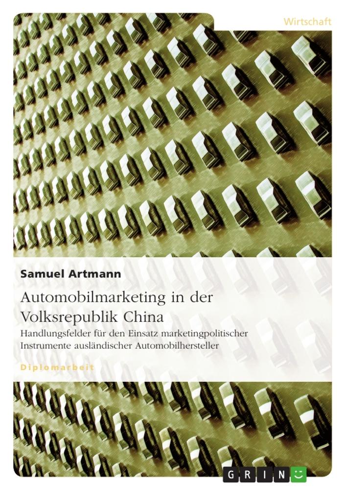 Automobilmarketing in der Volksrepublik China