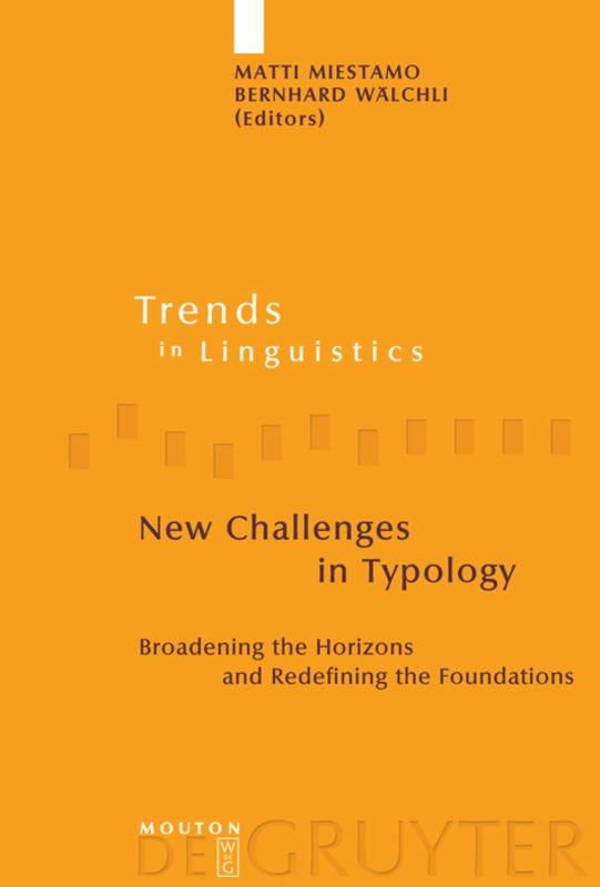 New Challenges in Typology