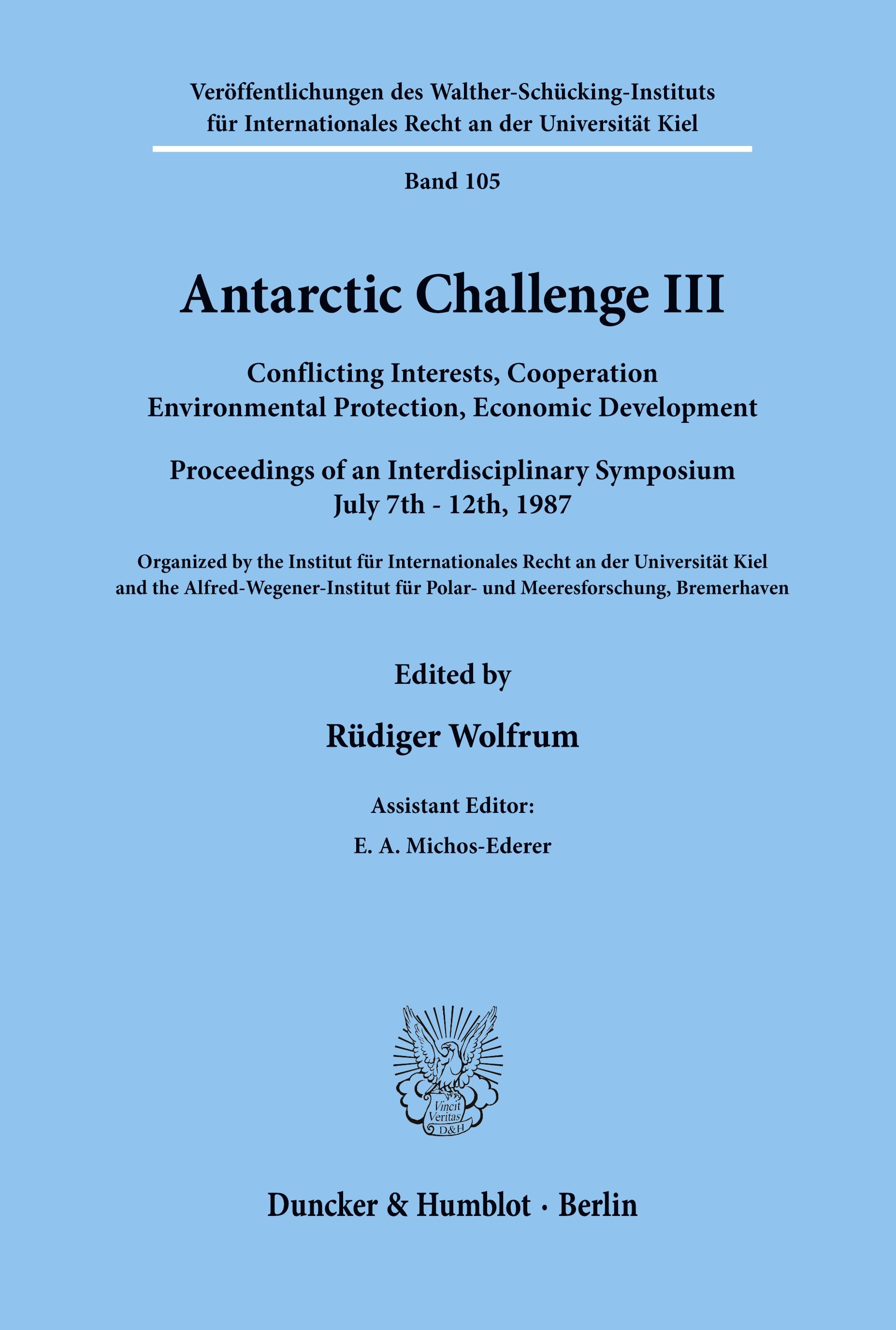 Antarctic Challenge III.